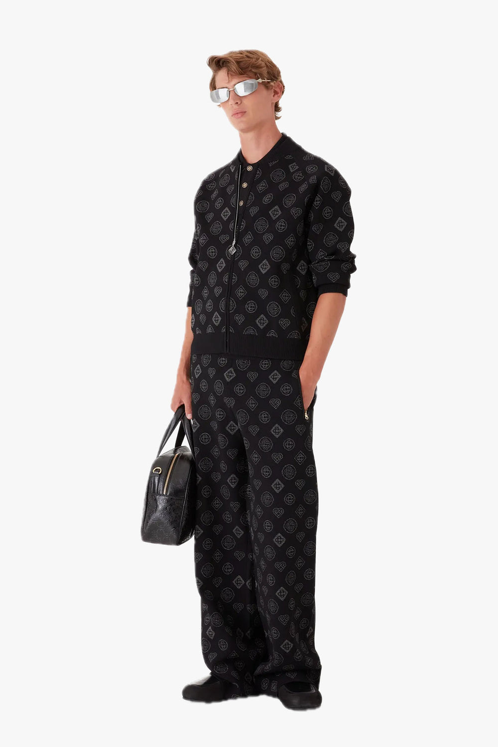 CITY JACQUARD TROUSERS