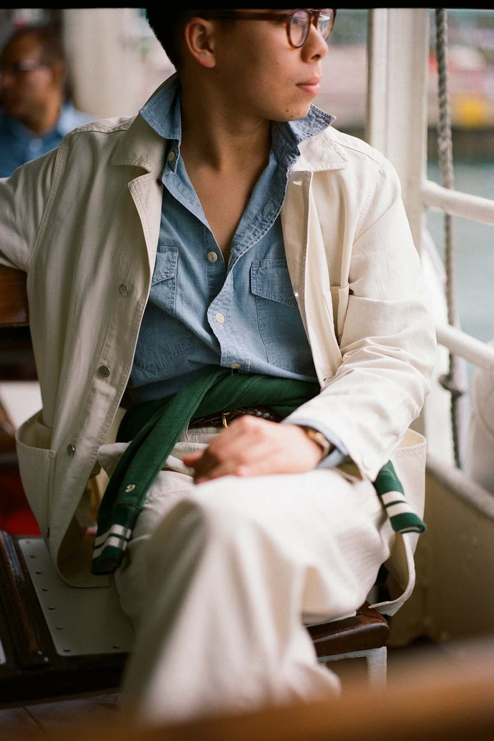 Chambray Western Shirt