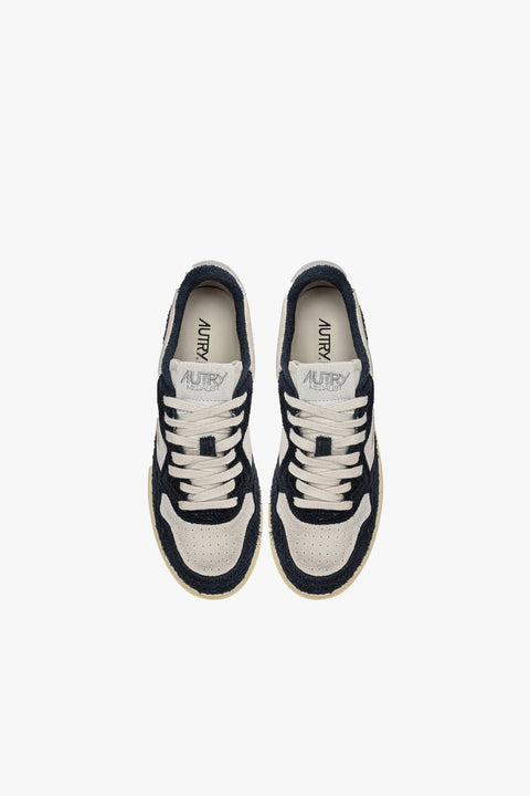 Medalist Low Hairy Suede Sneakers