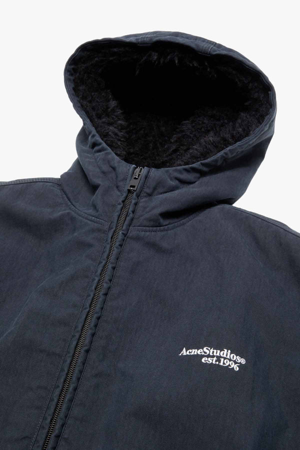 Waxed Jacket With Hood