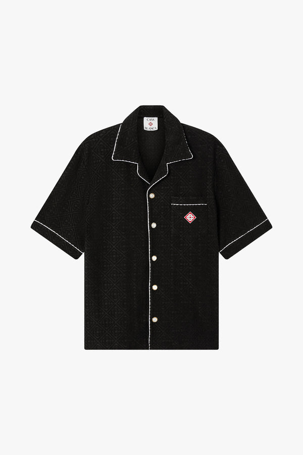 TOWELLING MONOGRAM SHIRT