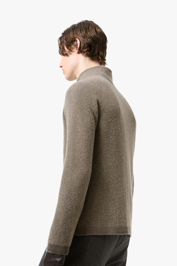 Line Zip Cardigan