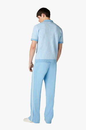 PINSTRIPE POLO SHIRT