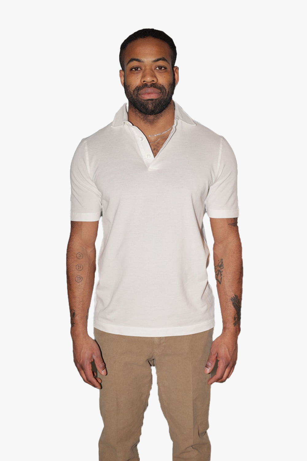 Cotton polo shirt