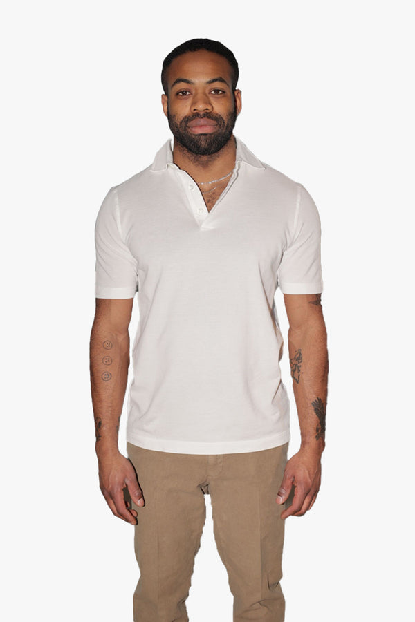 Cotton polo shirt
