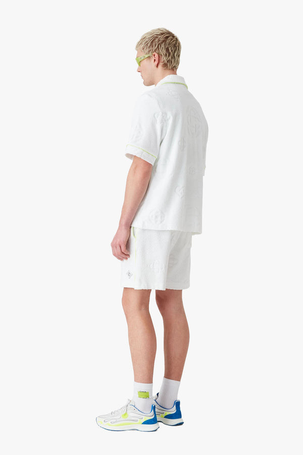 Towelling Monogram Shirt