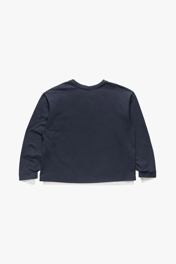 Layered Sweatshirt W/Logo