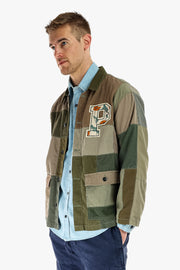 P'S Vintage Military Patch Overshirt