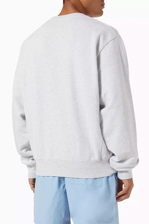 Small Chain Crest Embroidery Crewneck