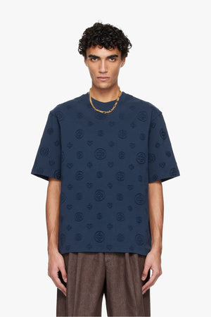 APPLIQUE MONOGRAM OVERSIZED T-SHIRT