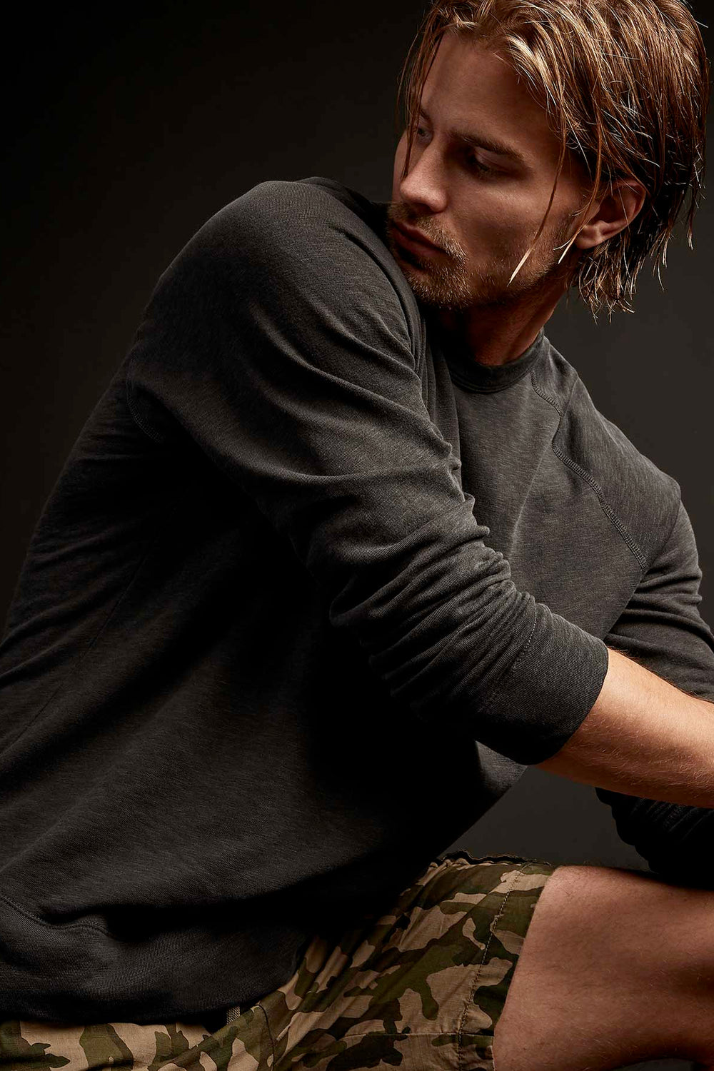 French Terry Raglan Sweatshirt