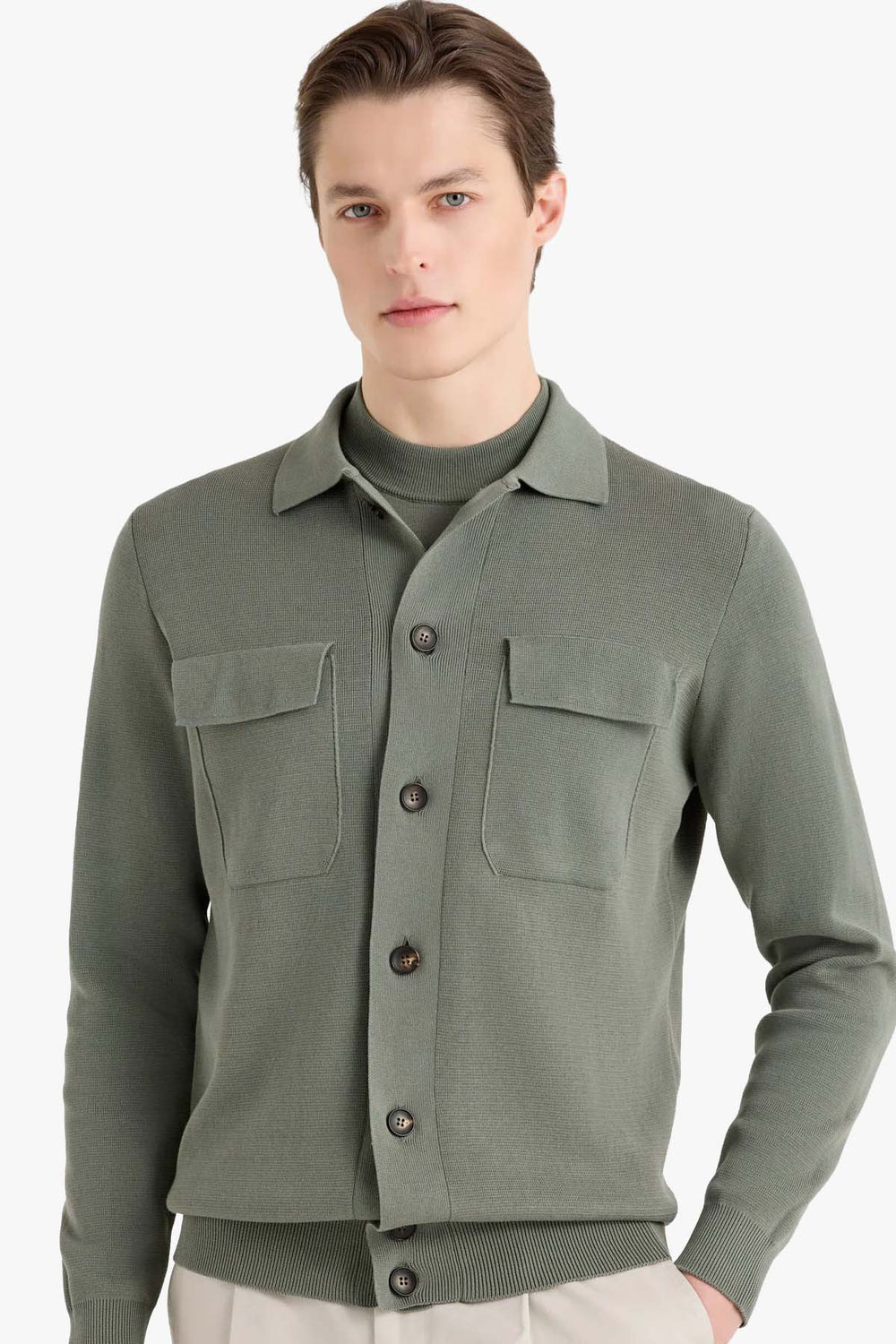 Button-Up Cardigan