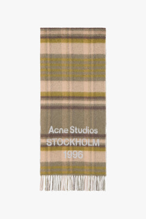 Check Logo Scarf