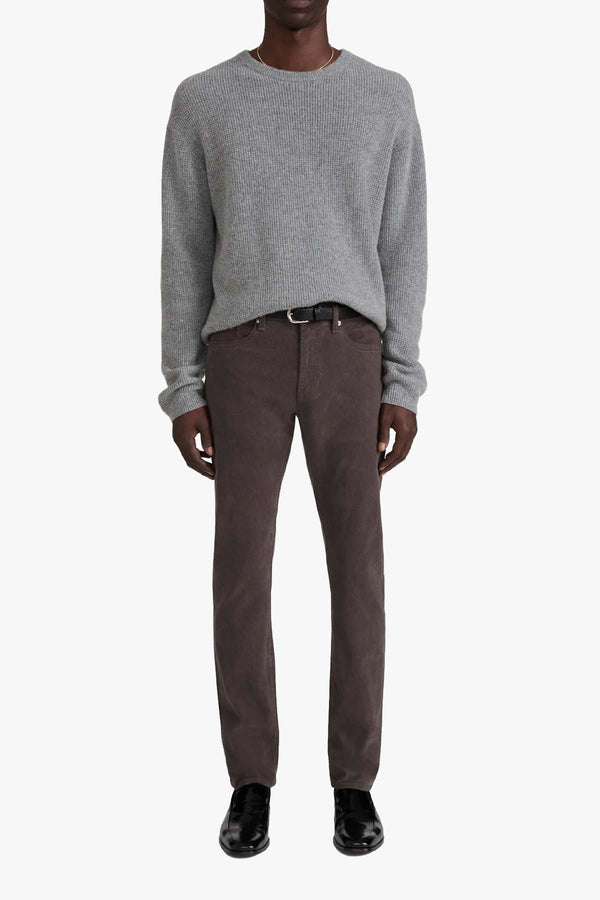 L'HOMME SLIM BRUSHED TWILL