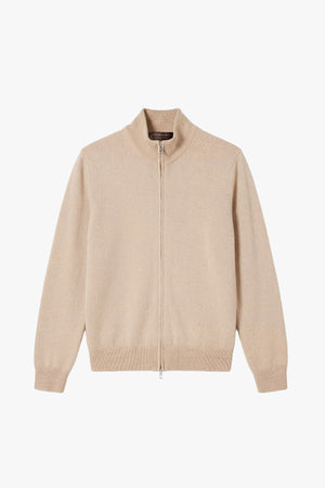 Wool/Cashmere Half Zip