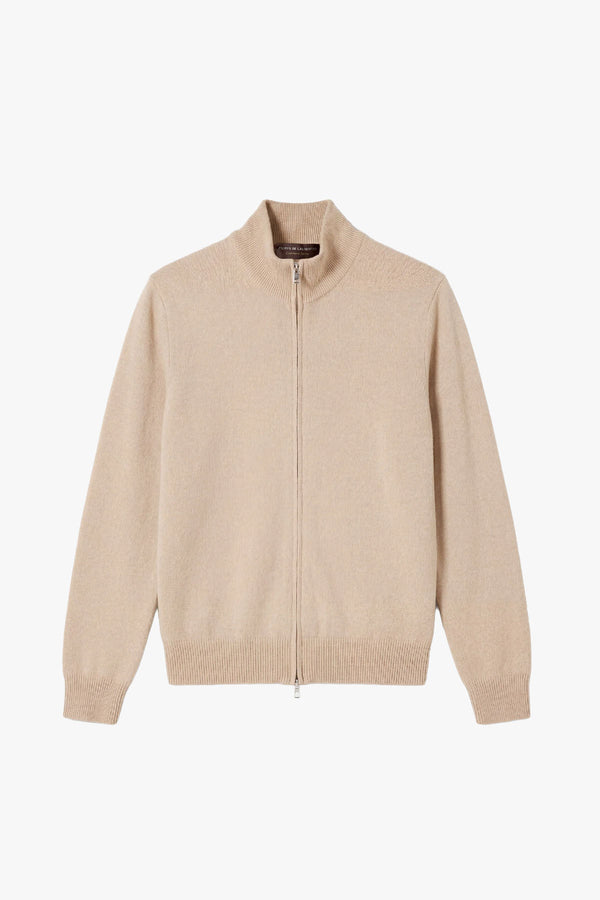 Wool/Cashmere Half Zip