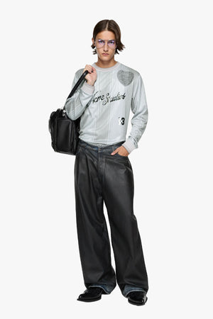 Logo sports jersey top