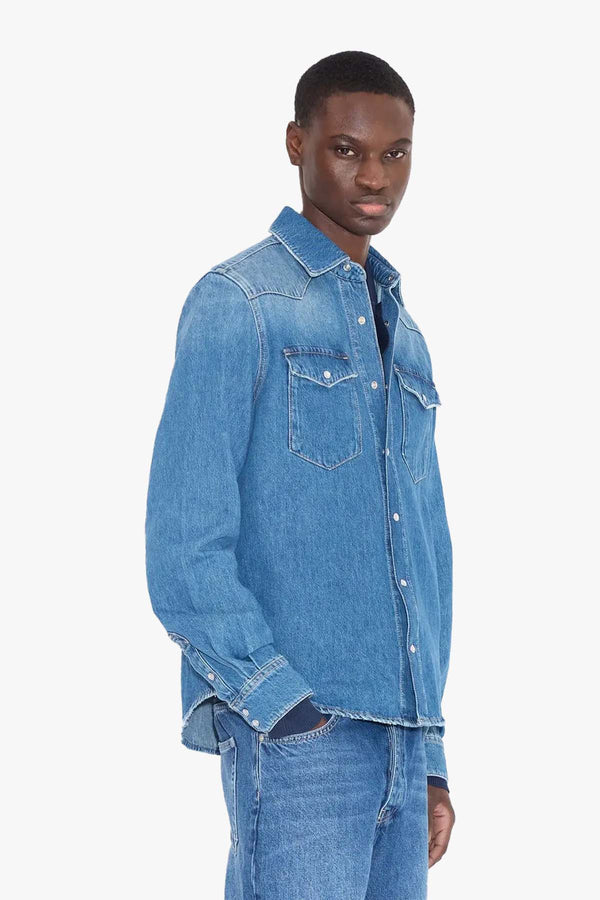Slim Denim Shirt