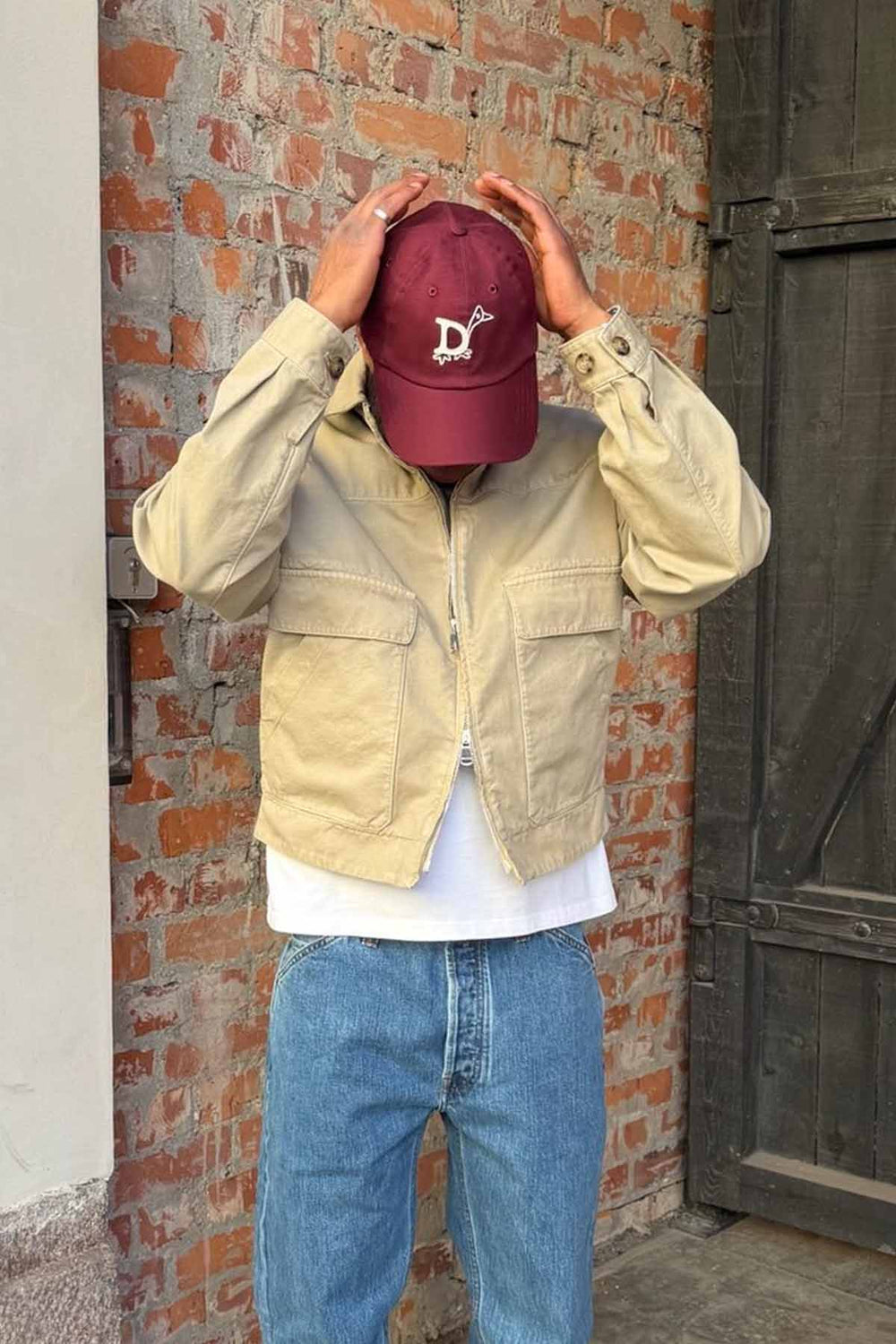 D Duck Twill Baseball Cap