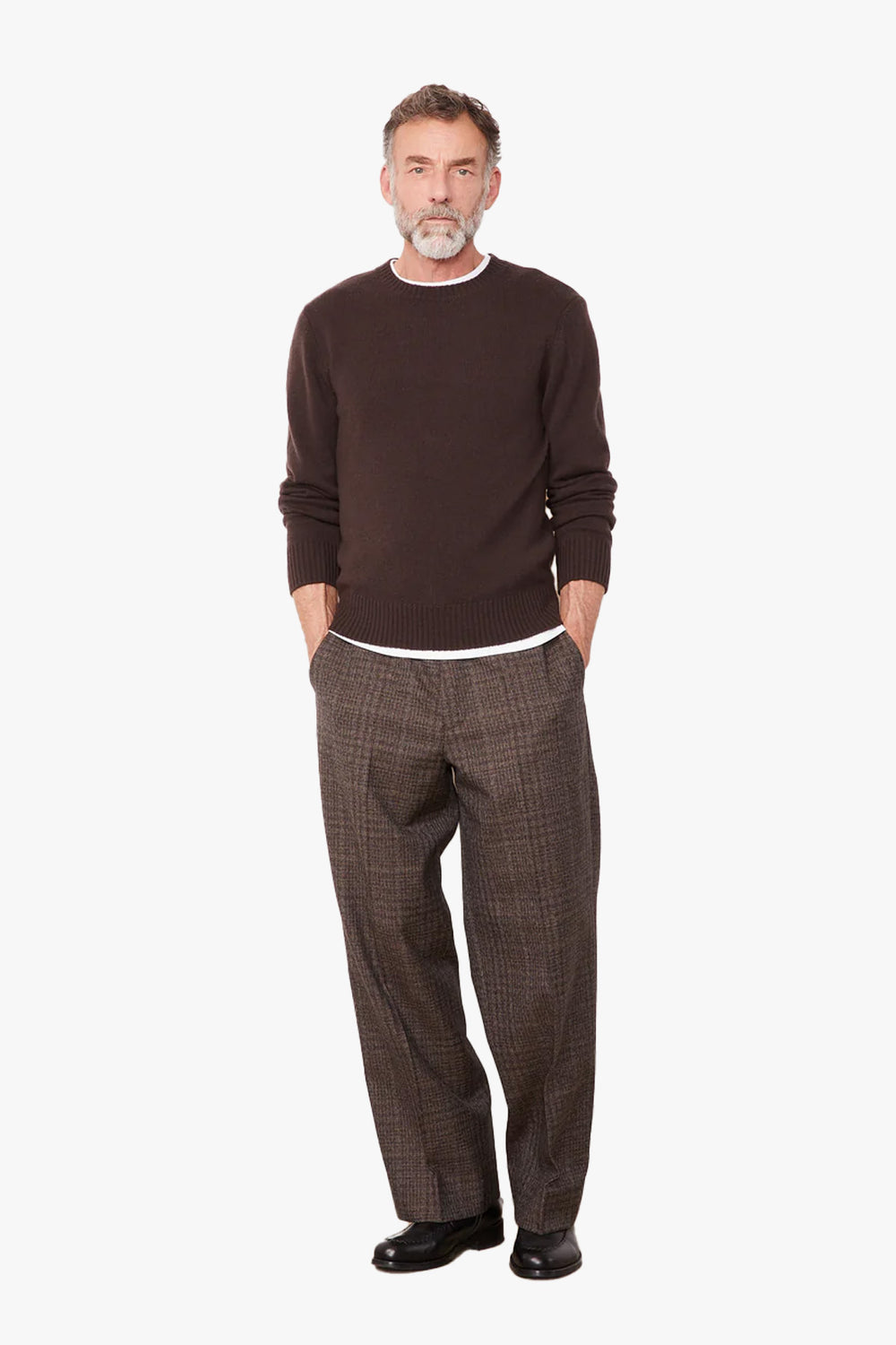Wool/Cashmere Crewneck Sweater