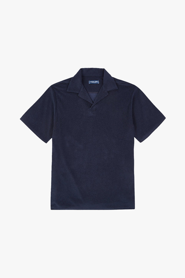 Faustino Terry Cotton Blend Polo