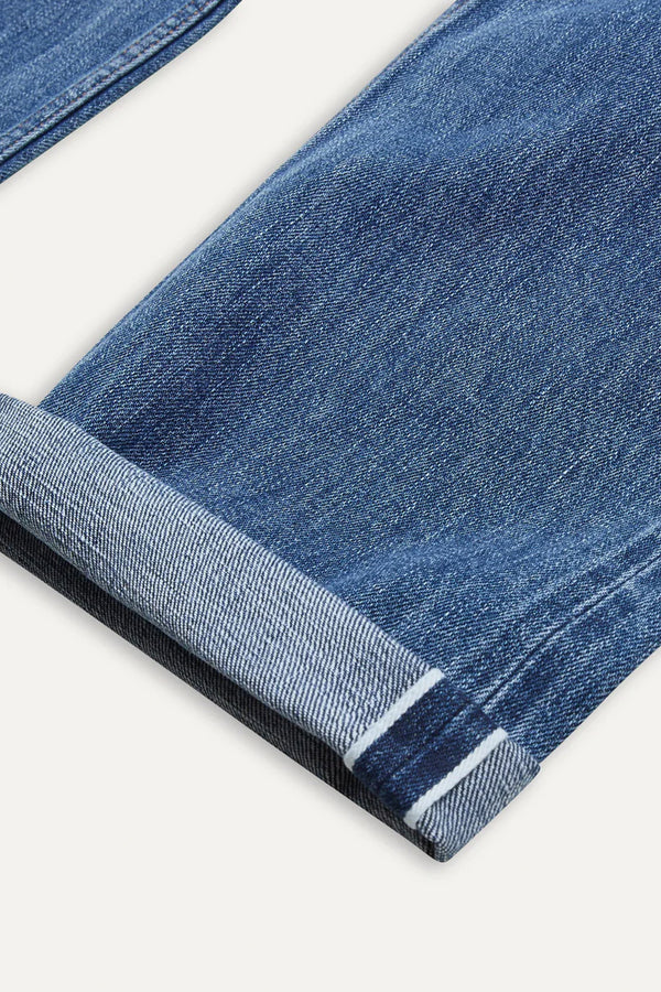5-POCKET JAP SELVEDGE DENIM MID-W JEANS