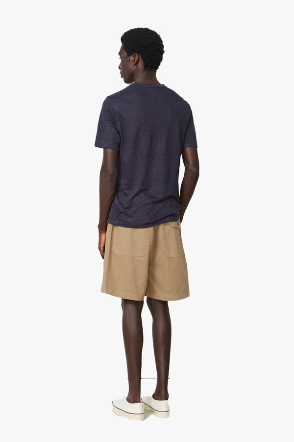 Garment Dyed Linen Tee