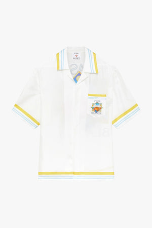 Flower Court Silk Shirt