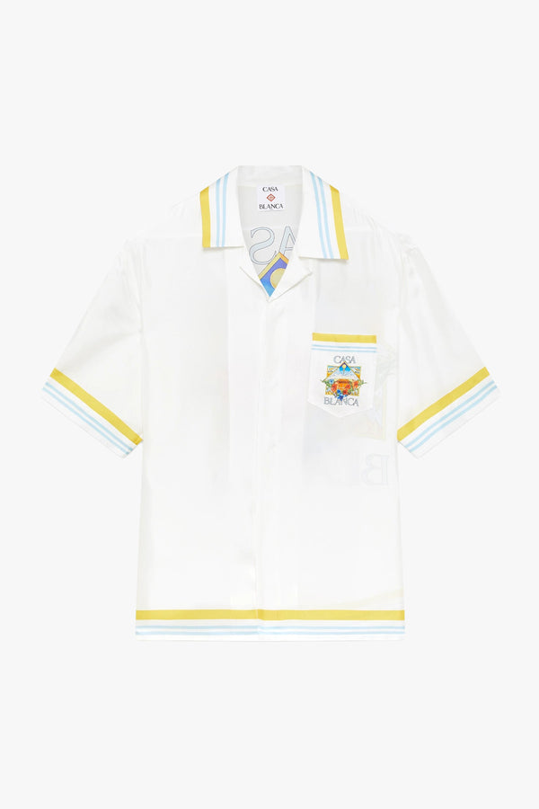 Flower Court Silk Shirt