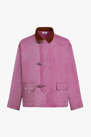 Fireman Clasp Cotton Twill Jacket