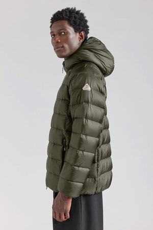 Arial Hooded Down Jacket