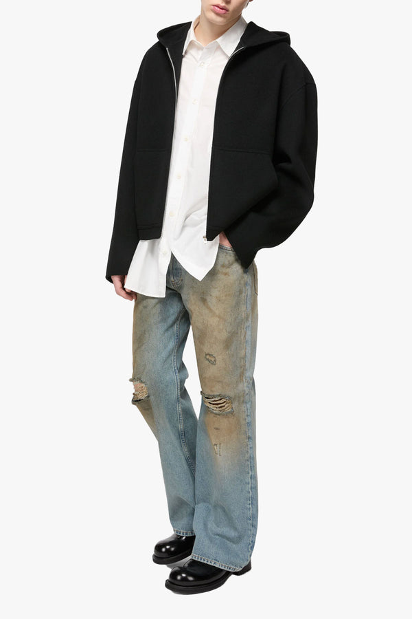 Cashmere Hooded Jacket