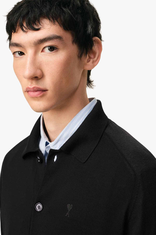 SHIRT COLLAR CARDIGAN