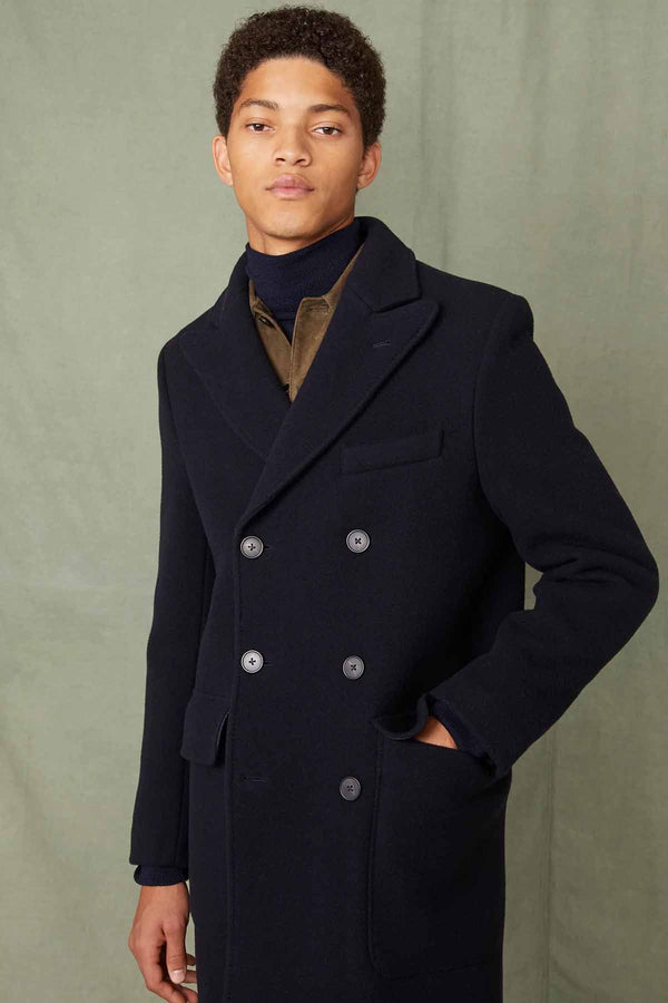 Aron Double Breasted Wool Coat