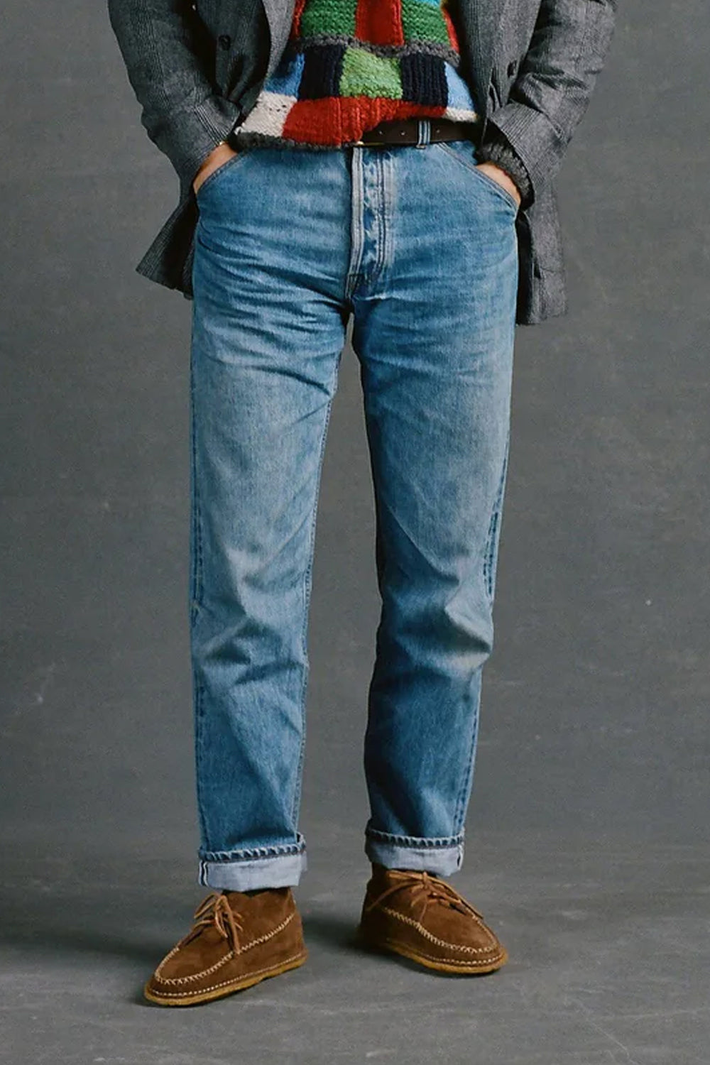 5-POCKET JAP SELVEDGE DENIM MID-W JEANS