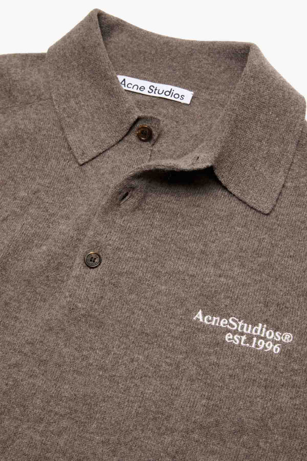 Wool Knit Polo
