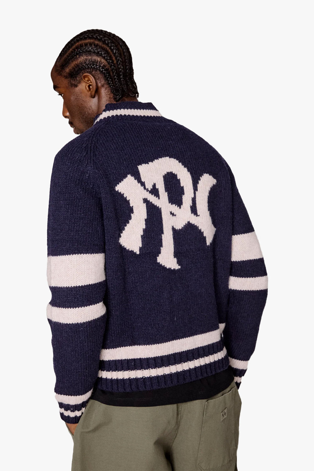 Nyp Varsity Zip Sweater