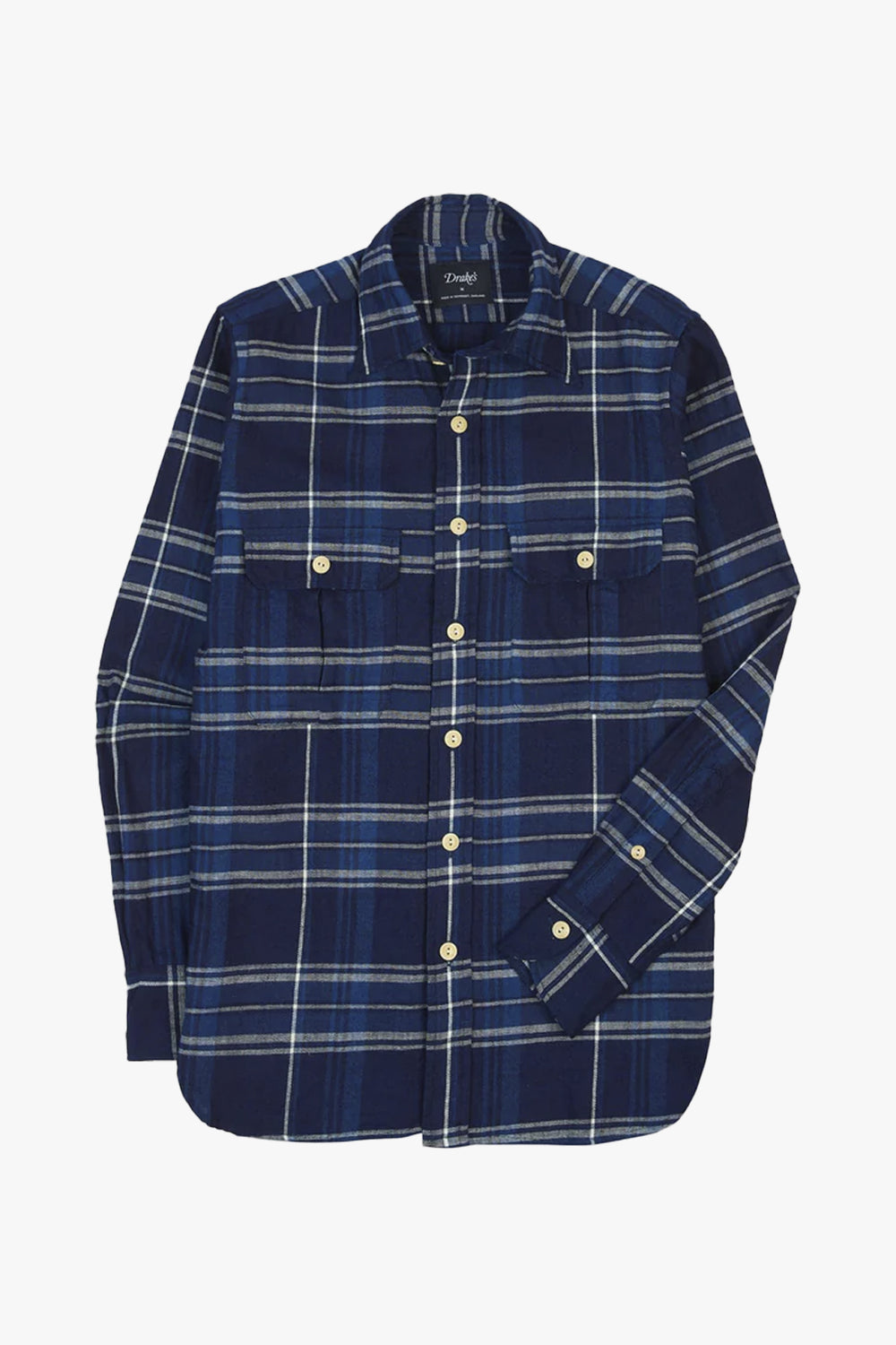 Cotton Check Work Shirt