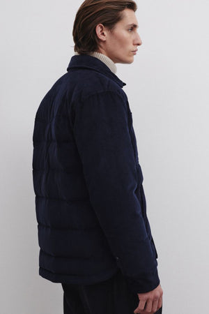 Corduroy Padded Overshirt
