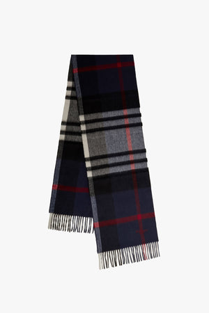 Check Merino scarf