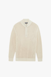 Maximo Cotton Zip Sweater