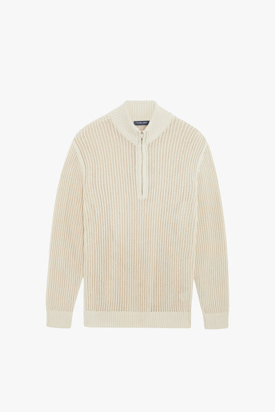 Maximo Cotton Zip Sweater