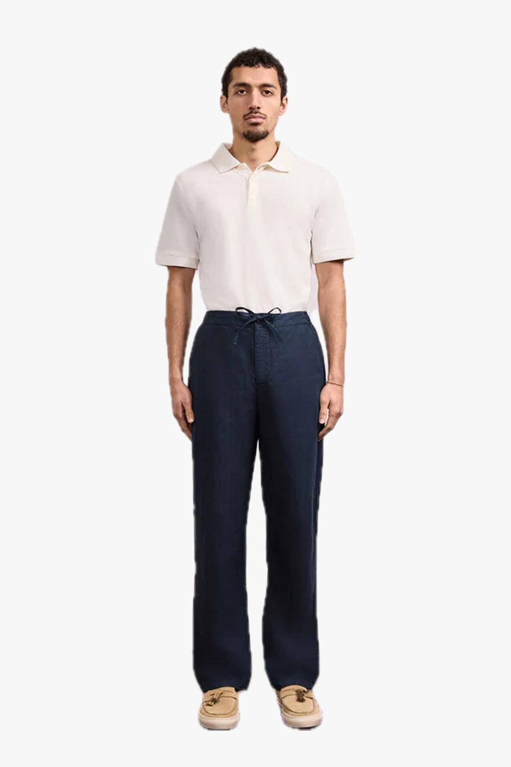 Mendes Linen Blend Trousers