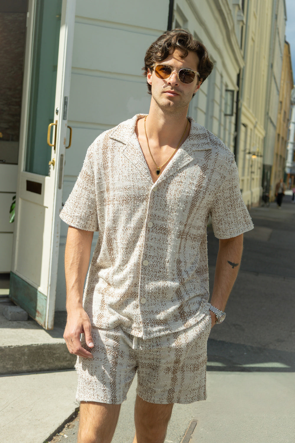 Encinitas Textured Shirt