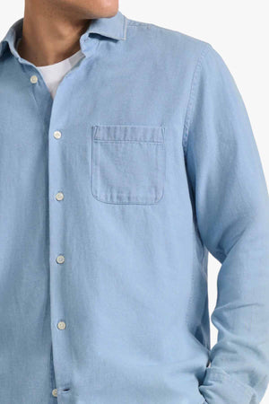 Emilio Cotton Denim Twill Shirt