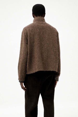 Shrunken Fullzip Wool Polo