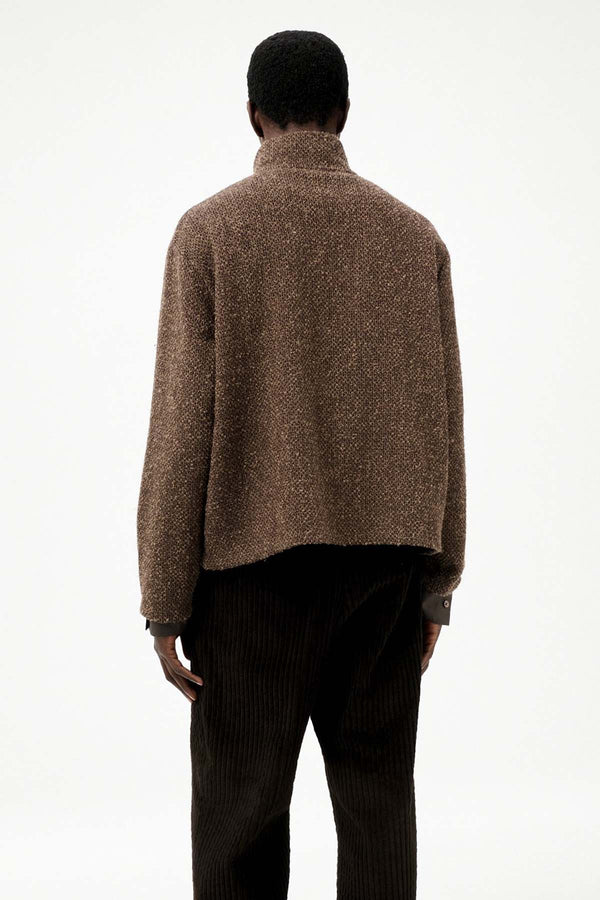 Shrunken Fullzip Wool Polo