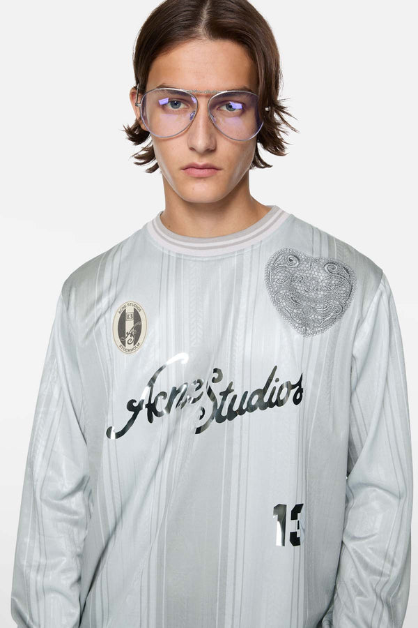 Logo sports jersey top
