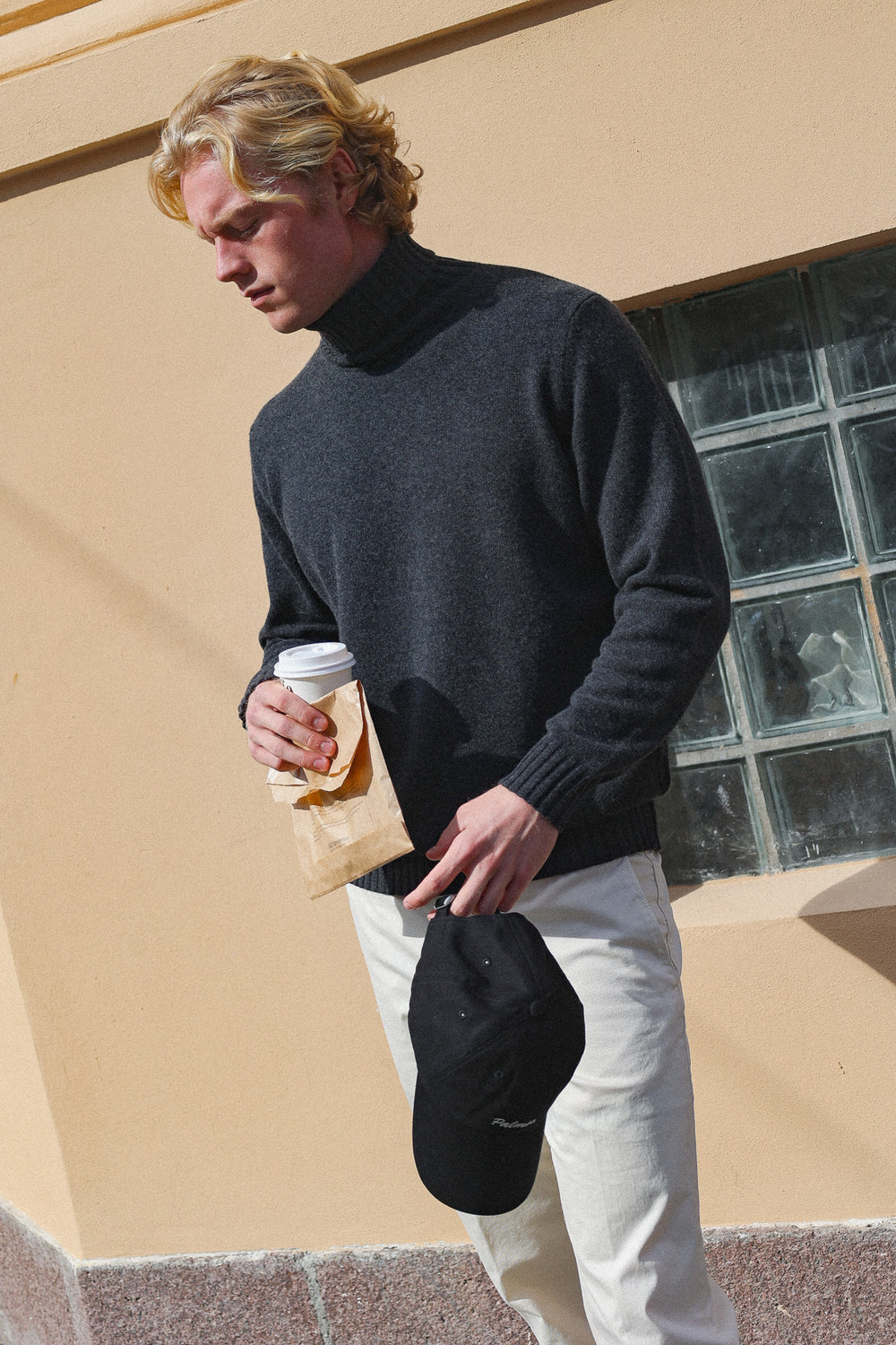 Wool/Cashmere Turtleneck Sweater