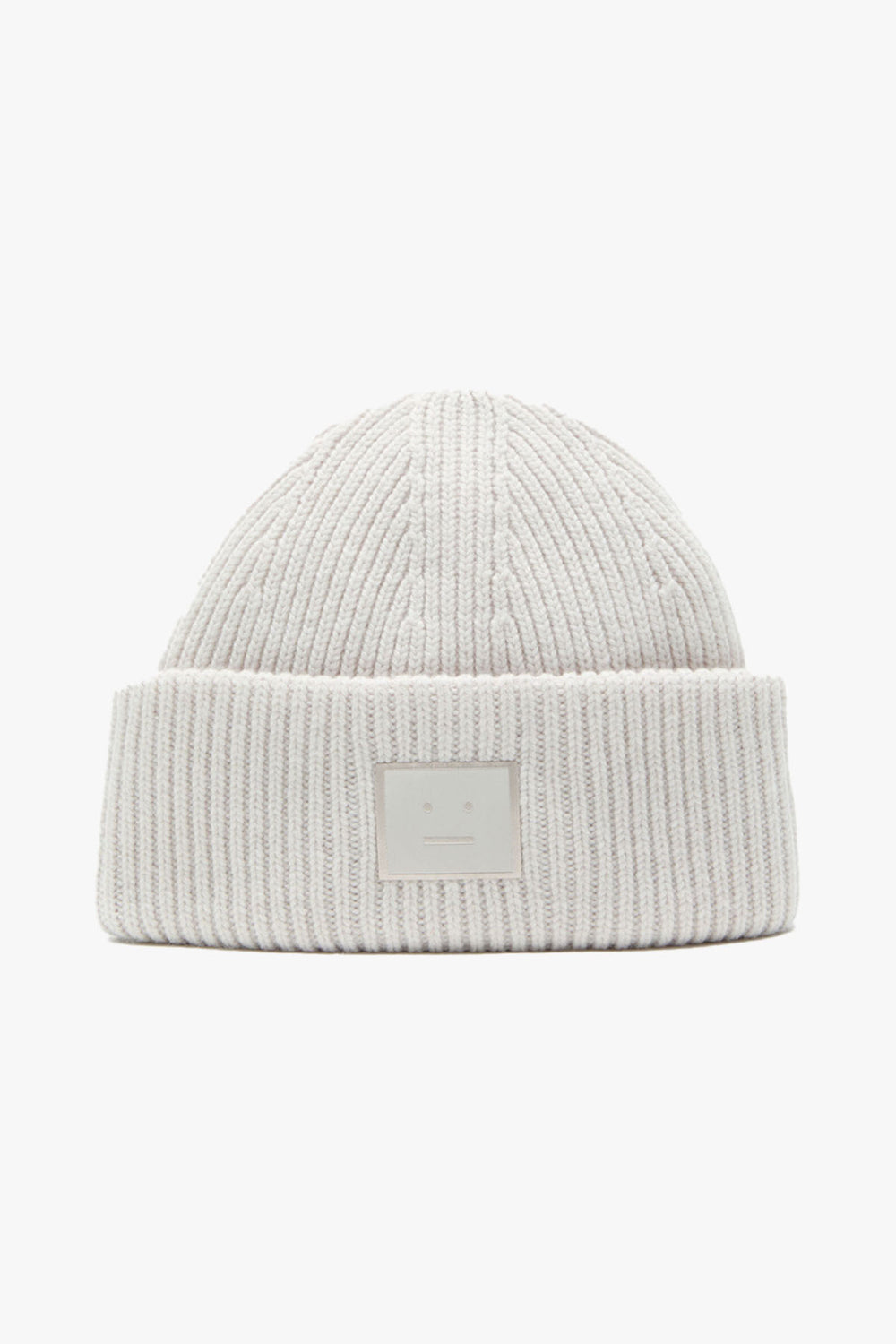 Acne Studios Large Face Logo Beanie - Yak